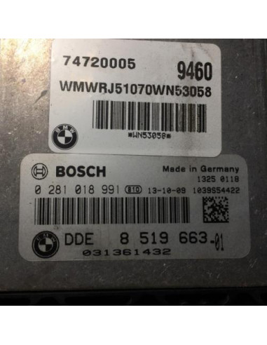 Calculateur MINI MINI 2 R61 PACEMAN COUPE Diesel