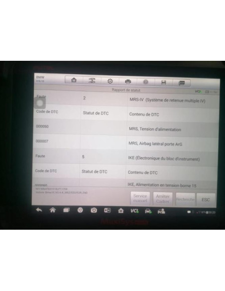 Robinet de chauffage BMW X5 E53 Essence