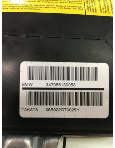 Air bag lateral droit BMW Z4 E85 ROADSTER PHASE 2 CABRIOLET Essence