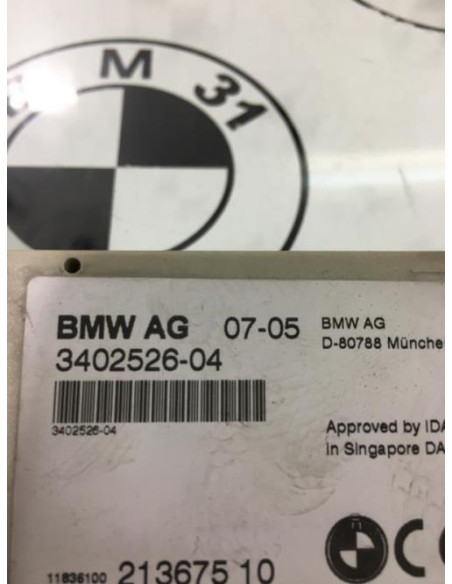 Antenne BMW X3 E83 PHASE 1 