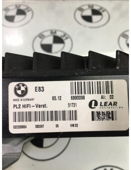 Amplificateur audio BMW X3 E83 PHASE 1 Diesel