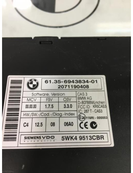 Kit de demarrage BMW SERIE 5 E61 TOURING PHASE 2 BREAK 