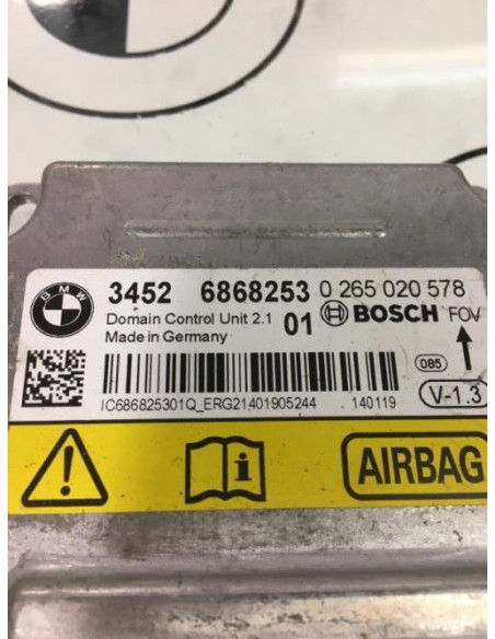 Boitier air bag BMW SERIE 3 F30 PHASE 1 