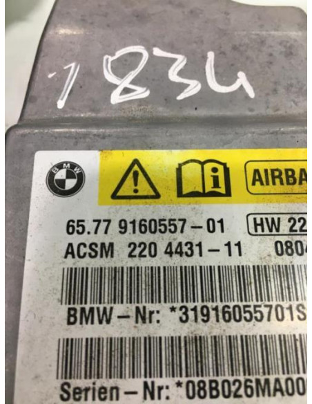 Boitier air bag BMW Z4 E85 ROADSTER PHASE 2 CABRIOLET Essence