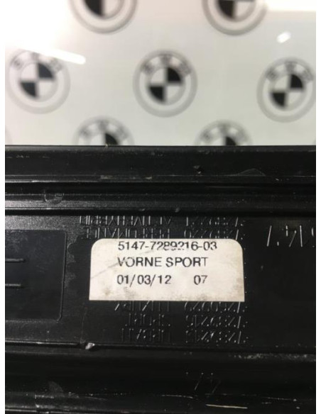 Kit enjoliveur interieur BMW SERIE 3 F30 PHASE 1 Diesel