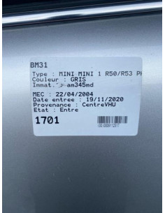 Boite de vitesses MINI MINI 1 R50/R53 PHASE 1 Diesel 2