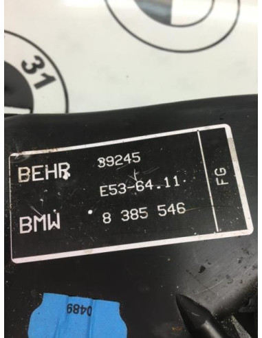 Ventilateur BMW X5 E53 