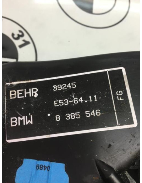 Ventilateur BMW X5 E53 