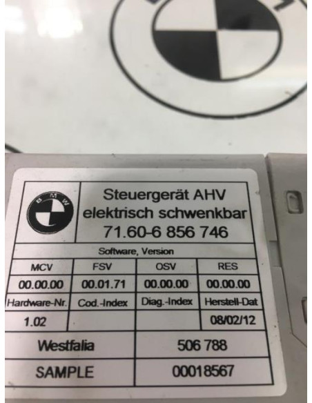 Calculateur BMW SERIE 3 F30 PHASE 1 Diesel
