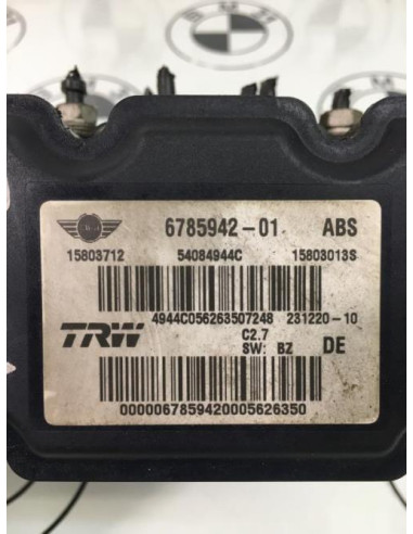 Bloc ABS (freins anti-blocage) MINI MINI 2 R56 PHASE 1 Essence