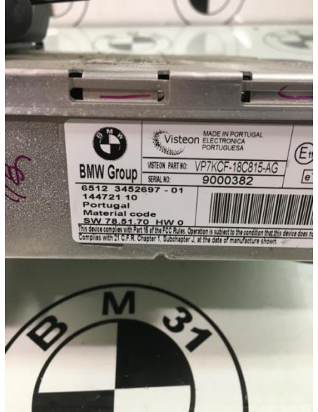 Autoradio d'origine MINI MINI 2 R56 PHASE 1 Essence