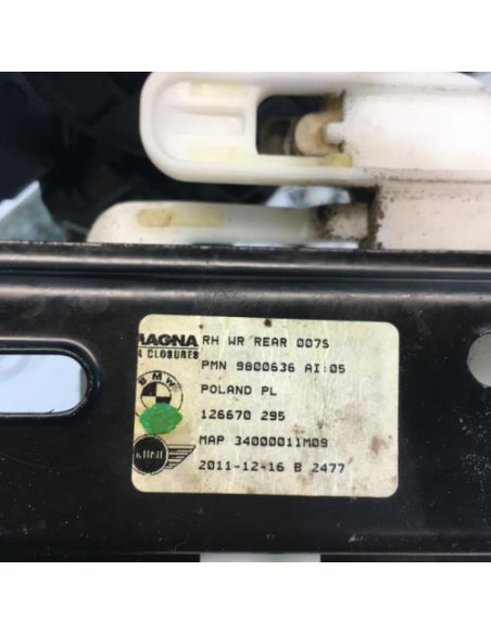 Leve vitre electrique arriere droit MINI MINI 2 R60 COUNTRYMAN BREAK Diesel