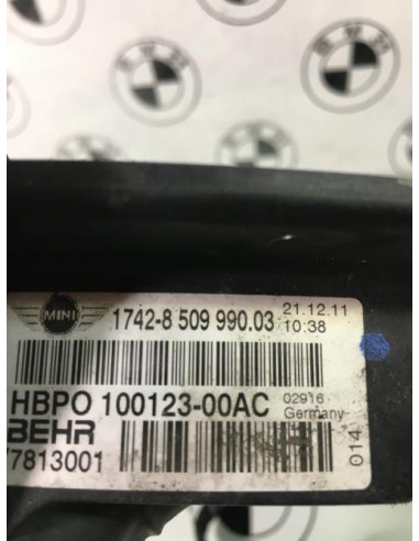 Moto ventilateur radiateur MINI MINI 2 R60 COUNTRYMAN BREAK Diesel