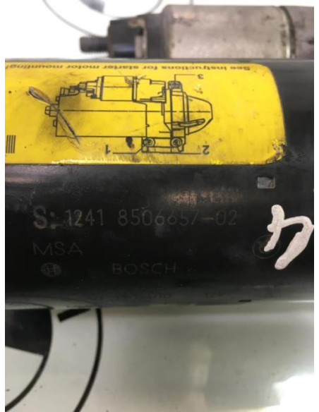 Demarreur BMW SERIE 1 E88 CABRIO Diesel