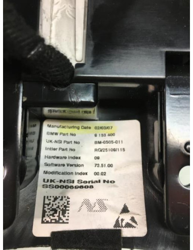 Compte tours MINI MINI 2 R56 PHASE 1 Essence