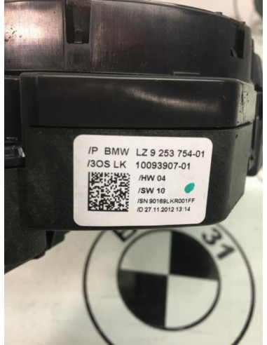 Com (Bloc Contacteur Tournant+Commodo Essuie Glace+Commodo Phare) BMW SERIE 1 F21 PHASE 1 Diesel