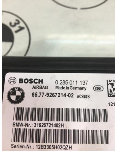 Boitier air bag BMW SERIE 1 F21 PHASE 1 Diesel