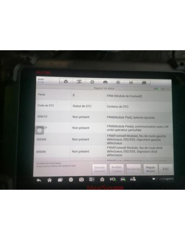 Poignee porte avant droit BMW SERIE 3 E90 PHASE 1 Diesel