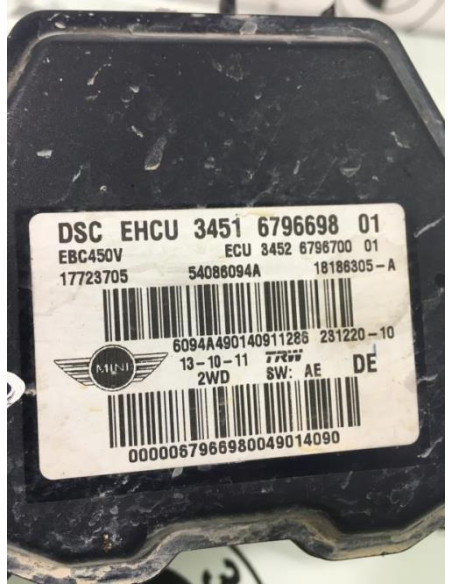 Bloc ABS (freins anti-blocage) MINI MINI 2 R60 COUNTRYMAN BREAK Diesel