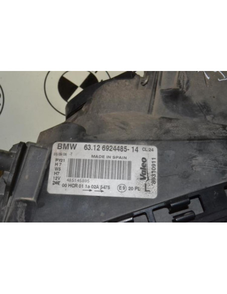 Optique avant principal gauche (feux)(phare) BMW SERIE 1 E87 PHASE 1 Diesel