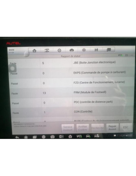 Paire de disques arriere (freinage) BMW SERIE 3 E90 PHASE 1 Diesel