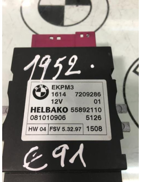 Calculateur BMW SERIE 3 E91 TOURING PHASE 1 BREAK Essence