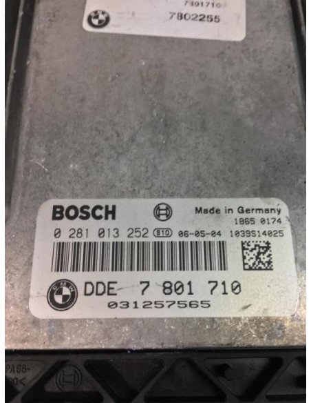 Calculateur BMW SERIE 1 E87 PHASE 1 Diesel