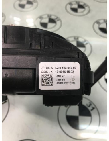 Com (Bloc Contacteur Tournant+Commodo Essuie Glace+Commodo Phare) BMW SERIE 1 E87 PHASE 2 