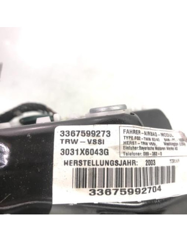 Air bag conducteur BMW X5 E53 Diesel