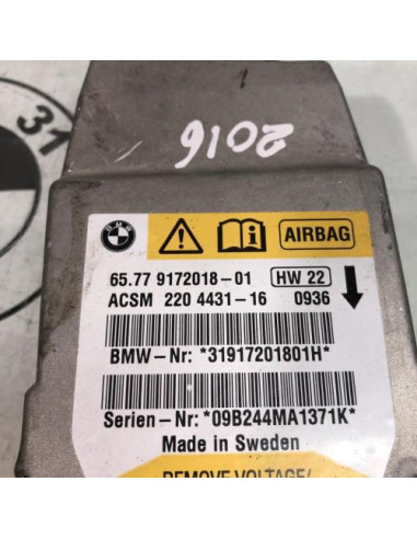 Boitier air bag BMW SERIE 5 E61 TOURING PHASE 2 BREAK Diesel