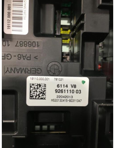 Porte fusible BMW SERIE 1 F21 PHASE 1 Diesel