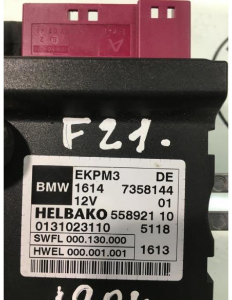 Calculateur BMW SERIE 1 F21 PHASE 1 Diesel