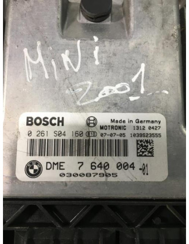 Calculateur MINI MINI 2 R56 PHASE 1 Essence