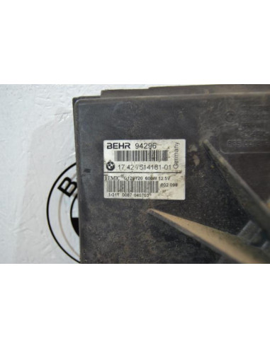 Moto ventilateur radiateur BMW SERIE 6 E63 COUPE PHASE 1 Essence