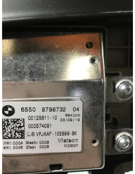 Ecran GPS BMW X5 G05 