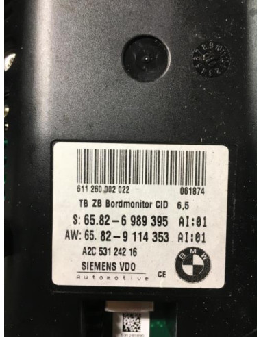 Ecran GPS BMW SERIE 5 E60 PHASE 1 