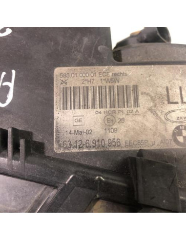 Optique avant principal droit (feux)(phare) BMW SERIE 3 E46 PHASE 2 Diesel