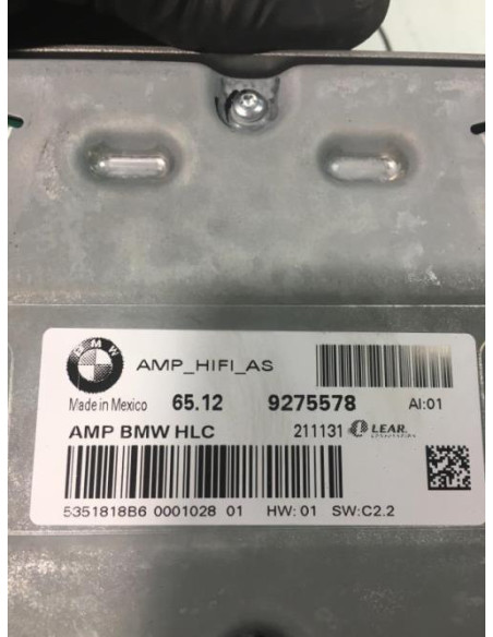 Amplificateur audio BMW X3 F25 PHASE 1 Diesel