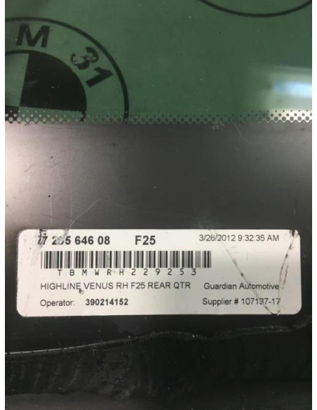 Custode arriere droit (porte) BMW X3 F25 PHASE 1 Diesel