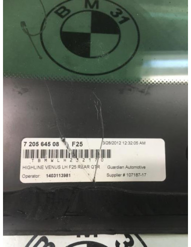 Custode arriere gauche (porte) BMW X3 F25 PHASE 1 Diesel