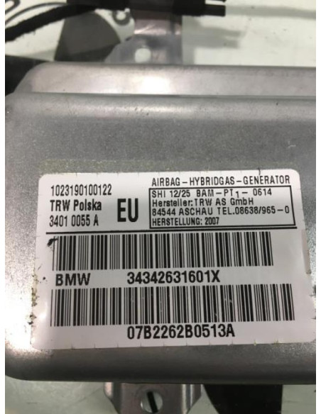 Air bag lateral droit BMW X3 E83 PHASE 2 Diesel