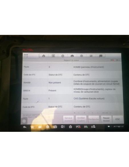 Air bag lateral gauche BMW SERIE 1 E87 PHASE 2 Diesel