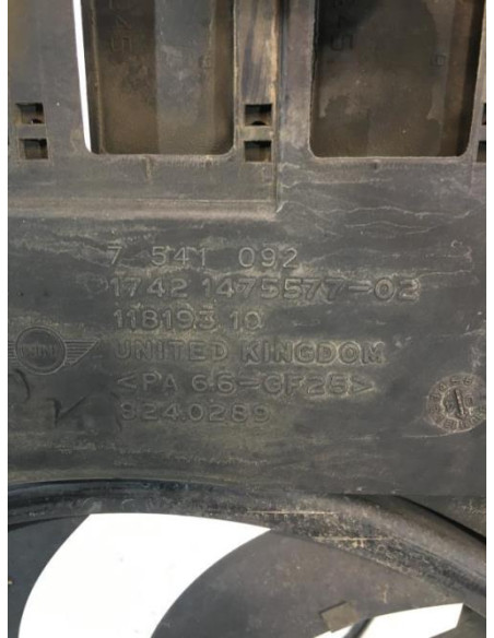 Moto ventilateur radiateur MINI MINI 1 R52 CABRIOLET Essence