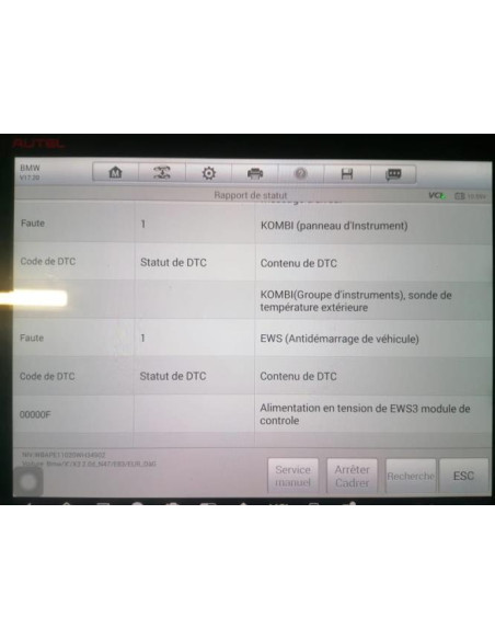 Antenne BMW X3 E83 PHASE 2 Diesel