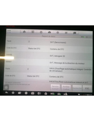 Aerateur tableau de bord avant droit BMW X3 E83 PHASE 2 Diesel