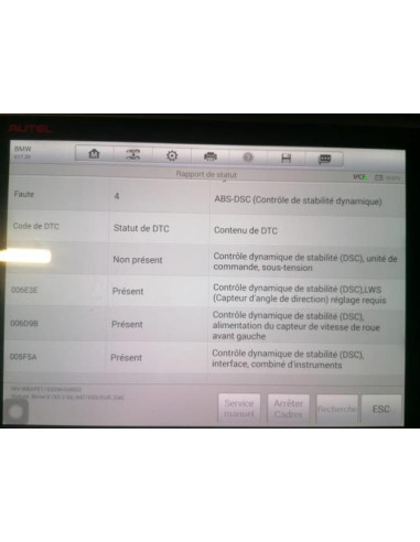 Aerateur tableau de bord avant droit BMW X3 E83 PHASE 2 Diesel