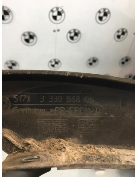 Extension d'aile arriere droit BMW X3 E83 PHASE 2 Diesel