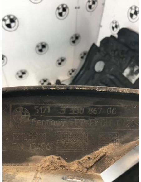 Extension d'aile arriere gauche BMW X3 E83 PHASE 2 Diesel