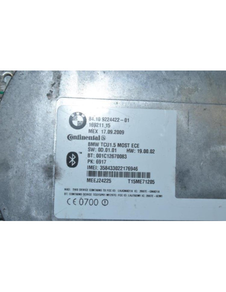 Calculateur BMW X1 E84 PHASE 1 Diesel