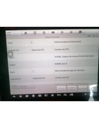 Capteur ABS avant droit BMW SERIE 3 E46 PHASE 2 Diesel